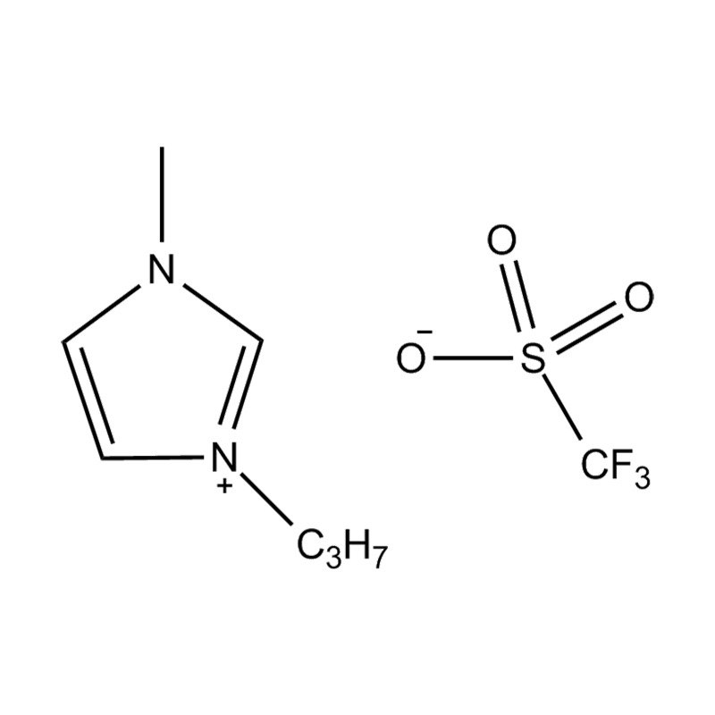 Trifluorométhanesulfonate de 1-propyl-3-méthylimidazolium