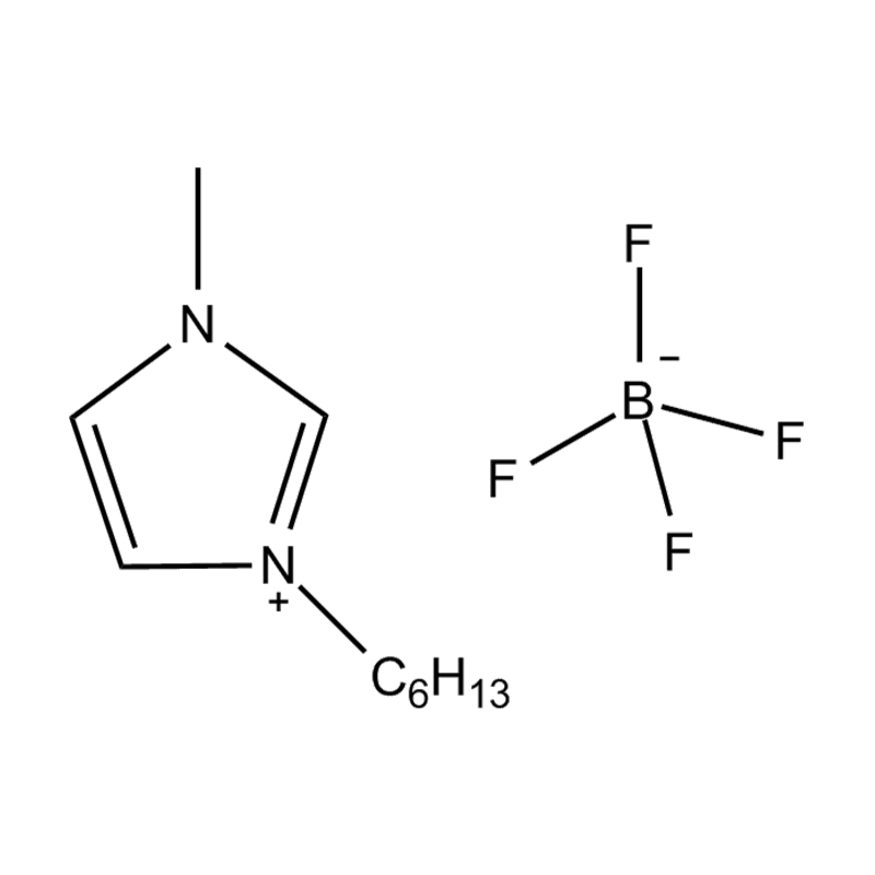 Tétrafluoroborate de 1-hexyl-3-méthylimidazolium