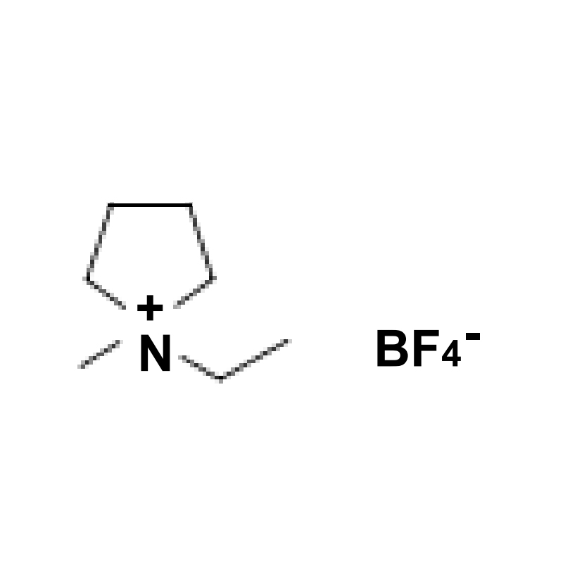 Tétrafluoroborate de N-méthyl,éthyle pyrrolidinium